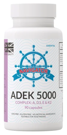Navigator ADEK COMPLEX 5000 Kompleks witamin 90 kaps.