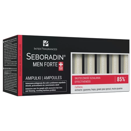 Seboradin MEN FORTE Ampułki na wypadanie włosów 14x 5,5 ml