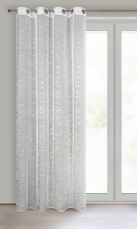 FIRANA GOTOWA REVA 140 X 250 CM BIAŁY