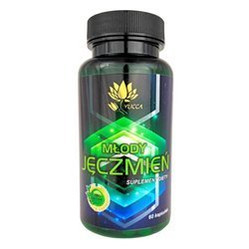Yucca Młody Jęczmień 400 mg 60 K