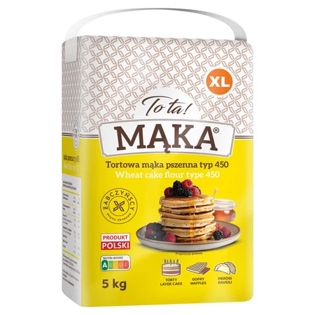 ToTa! Mąka pszenna tortowa typ 450 - 5 kg