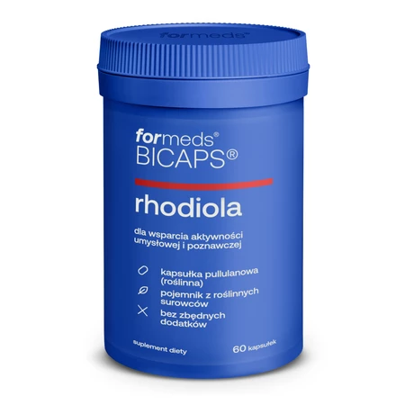 ForMeds Bicaps Rhodiola różeniec górski standaryzowany 60 kaps.