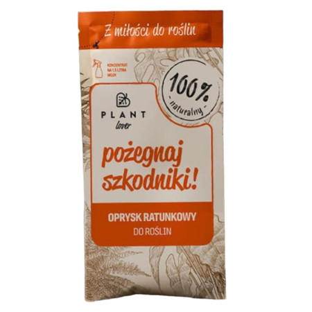 Plant Lover Pożegnaj szkodniki! 15ml - 100% organiczny oprysk do roślin doniczkowych