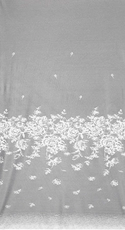 FIRANA GOTOWA ALEXIA 140 X 250 CM BIAŁY