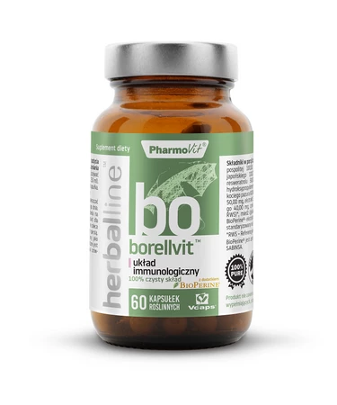 KAPSUŁKI NA UKŁAD IMMUNOLOGICZNY (BORELLVIT) 60 szt. (29,59 g) - PHARMOVIT (HERBALLINE)