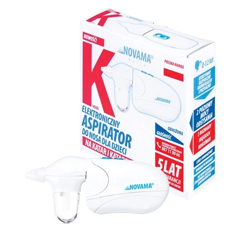 NOVAMA White K Aspirator do nosa na katar i katarek