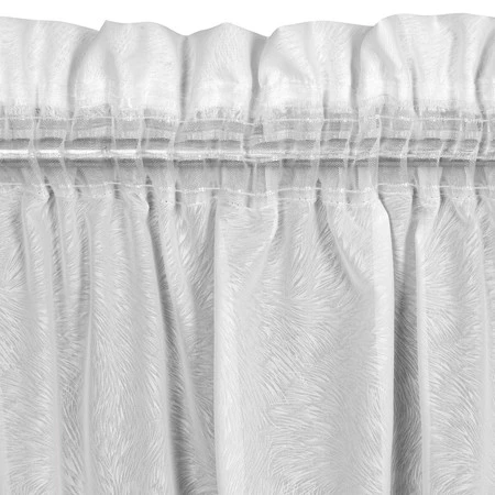 FIRANA GOTOWA TULSA NA TAŚMIE 140 X 270 CM BIAŁY