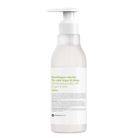 Moisturizing Body Milk nawilżające mleczko do ciała Argan i Aloes 250ml