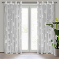 ZASŁONA GOTOWA HELEN 140 X 260 CM BIAŁY
