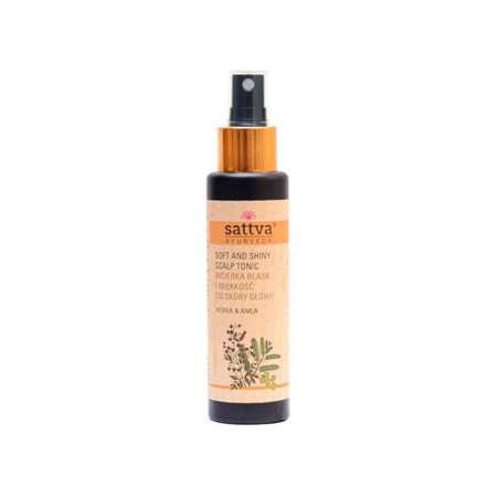 Sattva - Wcierka do skóry głowy Blask i Miękkość Henna & Amla 100ml