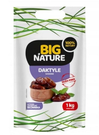 Zestaw 3x Big Nature Daktyle suszone 1 kg