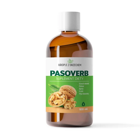 Pasoverb krople z orzechem 100ml EKOTOTU