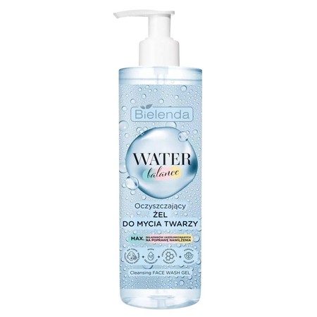 Water Balance oczyszczający żel do mycia twarzy 195g