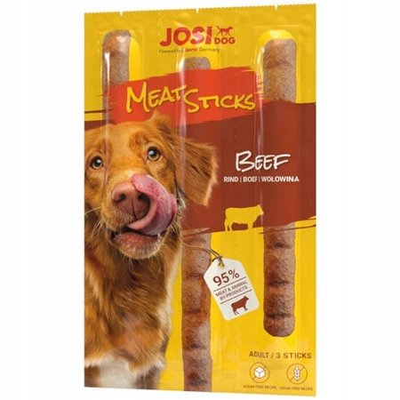 Josera Josidog Meat Stick Beef -  przysmaki dla psa - 33g (3x11g)