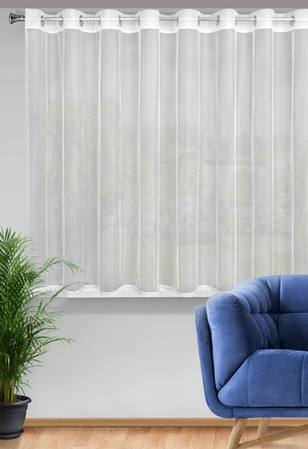 FIRANA GOTOWA MAYA 300 X 145 CM BIAŁY