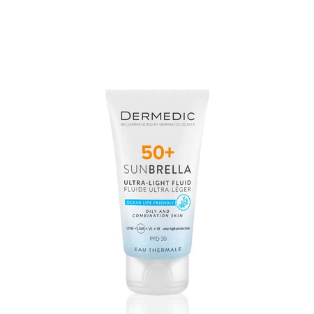 Dermedic SUNBRELLA ultralekki krem SPF 50+ dla skóry tłustej i mieszanej 40 ml