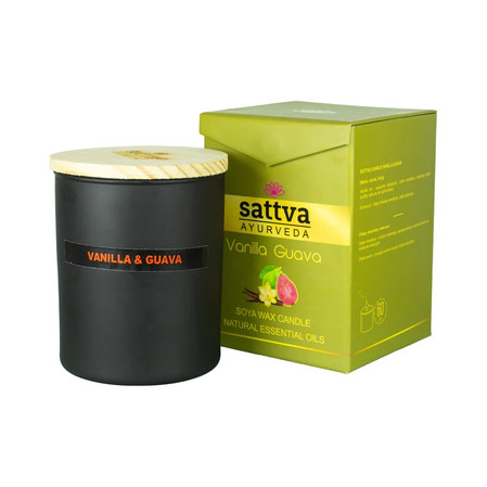 Sattva Świeca sojowa Sattva Soy Candle- Wanilia i guawa
