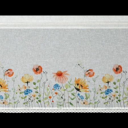 Firana gotowa Nati na Taśmie 150 x 60 cm, Biały