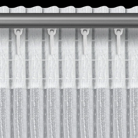 FIRANA GOTOWA KELLY NA TAŚMIE 140 X 270 CM BIAŁY