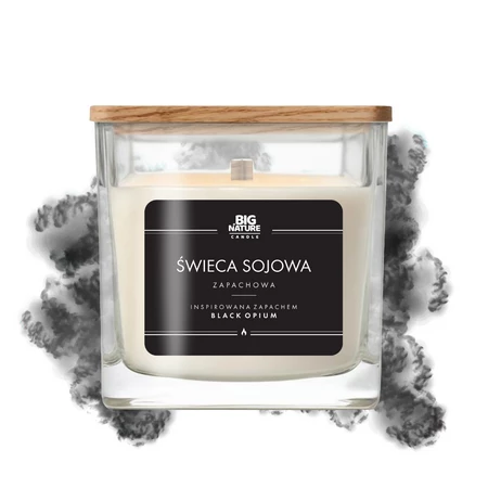 Świeca sojowa zap. insp. BLACK OPIUM 450g