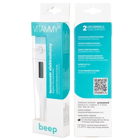 Novamed − TERMOMETR VITAMMY BEEP − 1 szt.