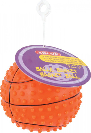 ZOLUX Piłka Basketball Zabawka winylowa dla psa 7,6cm