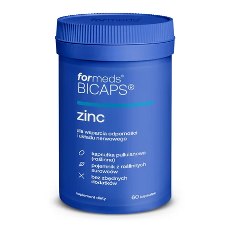 Formeds Bicaps Zinc 25 mg 60 k odporność