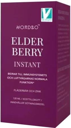 Nordbo Elderberry Defence wsparcie odporności 60 kaps.