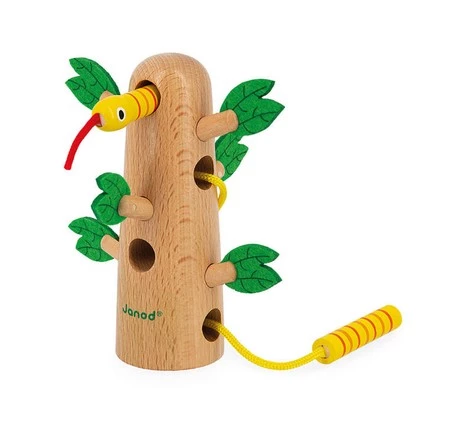 Janod Drewniana przeplatanka Drzewo Tropik 18m+