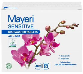 Mayeri tabletki do zmywarki sensitive ALL-IN-ONE 40 szt.