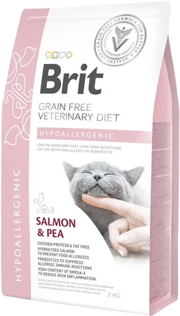 BRIT GF Veterinary Diet HYPOALLERGENIC Cat 2kg