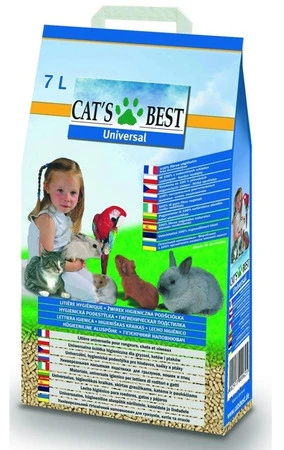 CAT'S BEST Universal Żwirek drewniany 7l/4kg