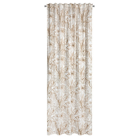 ZASŁONA GOTOWA SABA NA TAŚMIE 140 X 270 CM BIAŁY