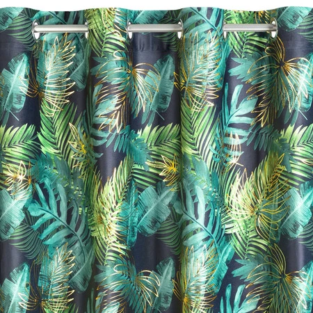 ZASŁONA GOTOWA DAVOS 140 X 250 CM CZARNY