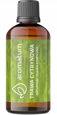 Aromatum Naturalny olejek eteryczny trawa cytrynowa 100 ml