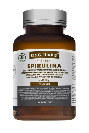 Singularis Superior Spirulina 700 mg 60 kaps.
