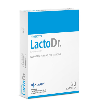 DIATHER LactoDr. Probiotyk 20 kaps.