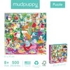 Mudpuppy Puzzle rodzinne Kocie popołudnie 500 elementów 8+