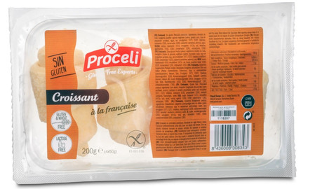  PROCELI Croissanty do odpiekania bezglutenowe 200 g