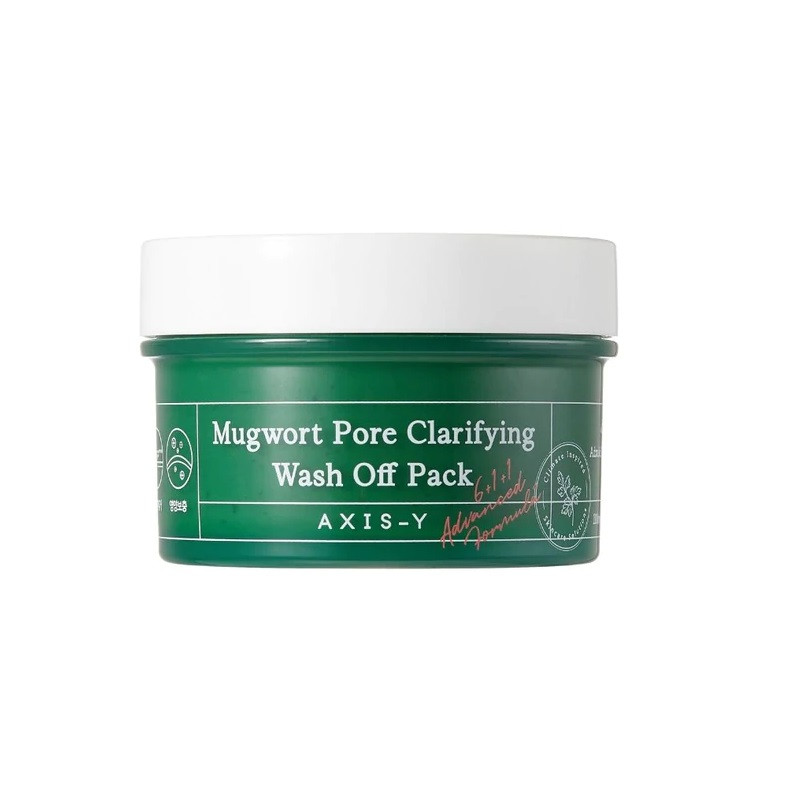 Mugwort Pore Clarifying Wash Off Pack oczyszczająca maska do twarzy z bylicą 100ml - Nabea.pl