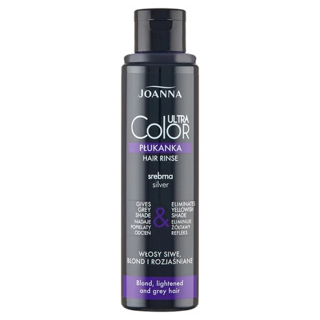 Ultra Color System srebrna płukanka do włosów siwych blond i rozjaśnionych 150ml