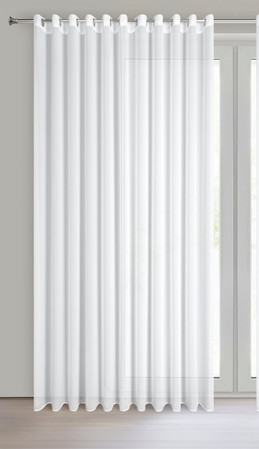 FIRANA GOTOWA DEBRA 300 X 250 CM BIAŁY