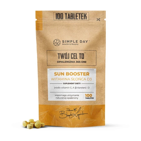 Twój Cel To Sun Booster naturalna ochrona i piękna skóra 100 tabl.