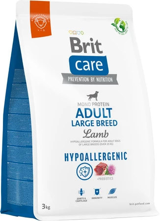 Brit Care Dog Hypoallergenic Adult Large Breed Lamb 3kg