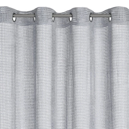 FIRANA GOTOWA NELI 140 X 250 CM SREBRNY