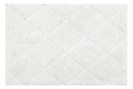 DYWANIK ŁAZIENKOWY CHIC (2) 60 X 90 CM BIAŁY