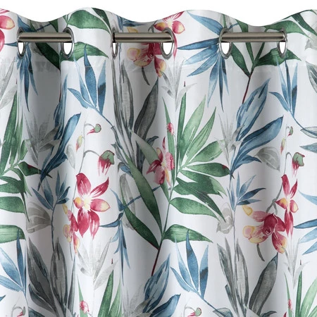 ZASŁONA GOTOWA JANETE 140 X 250 CM BIAŁY