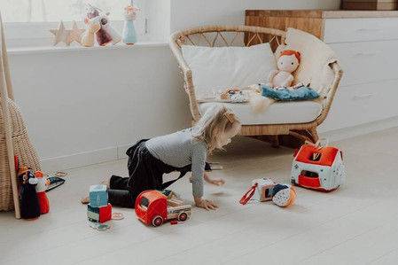 LILLIPUTIENS Kręgle z piłką - dzwoneczkiem Farma 12 m+