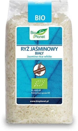 BIO PLANET Ryż jaśminowy biały BIO 500g