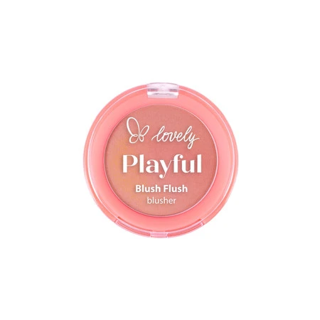 Playful Blush Flush kremowo-pudrowy róż do policzków 02 Poppy 7g